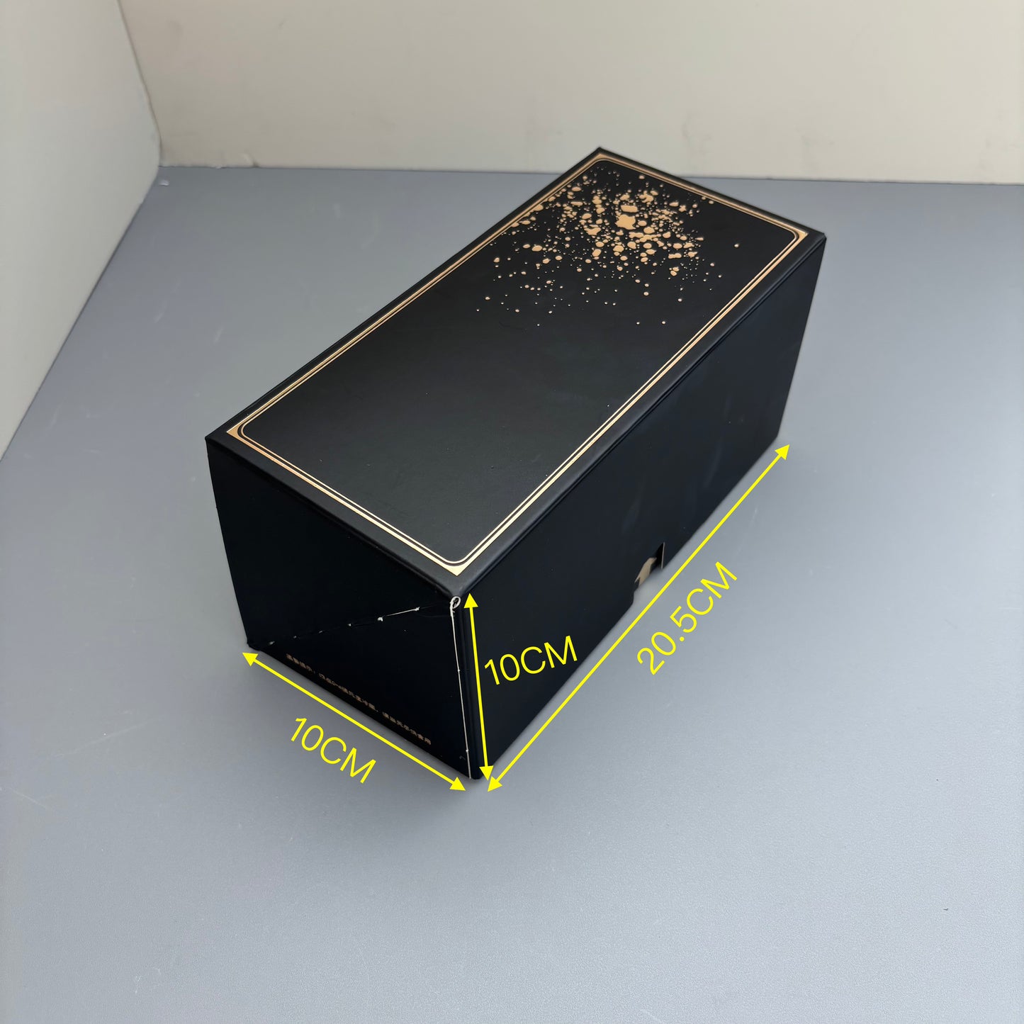 10PCS Rose Gold Paper Card Box for 2 Mini Cakes