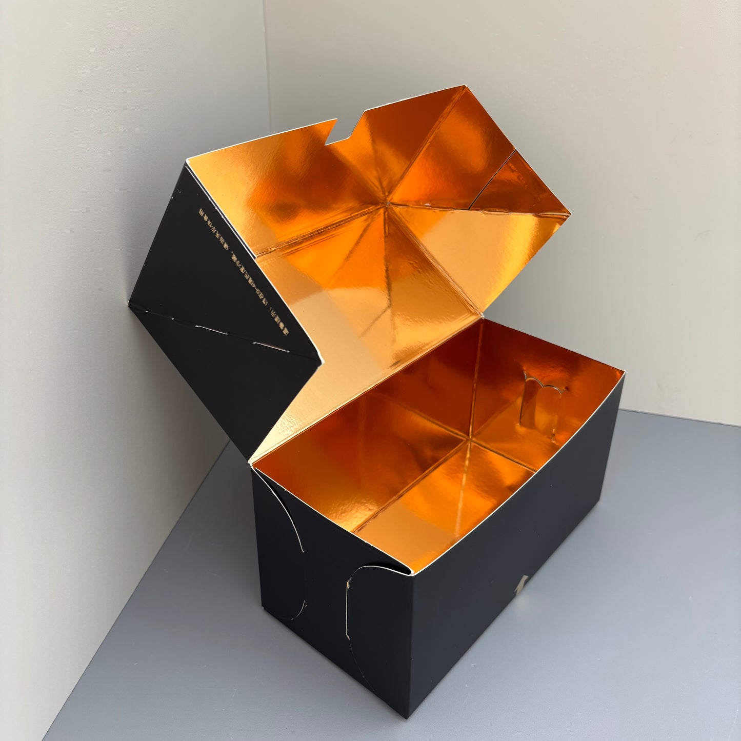 10PCS Rose Gold Paper Card Box for 2 Mini Cakes