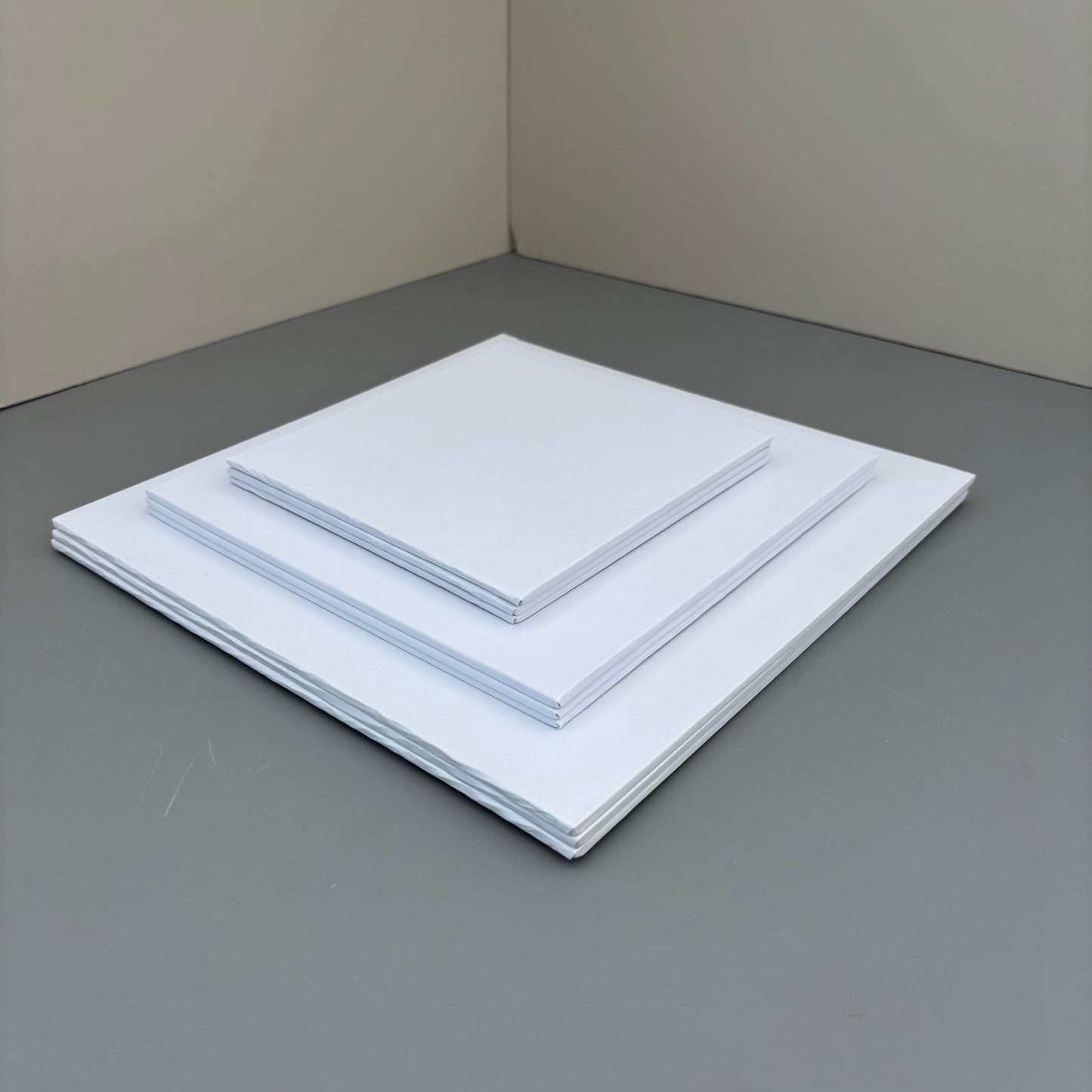 10 PCS Hard White Square Cake Boards for 4/5/6/8 Inch Cake