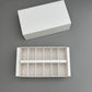 20PCS 12-macarons white paper drawer box