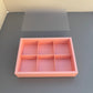 20PCS 6-compartments mooncake & cookies box with clear sleeve