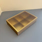 20PCS 6-compartments mooncake & cookies box with clear sleeve
