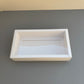 20PCS White Paper Base Box With Clear Lid for cookies & strawberries