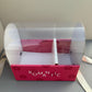 5 Boxes Red Flower & Cake Box