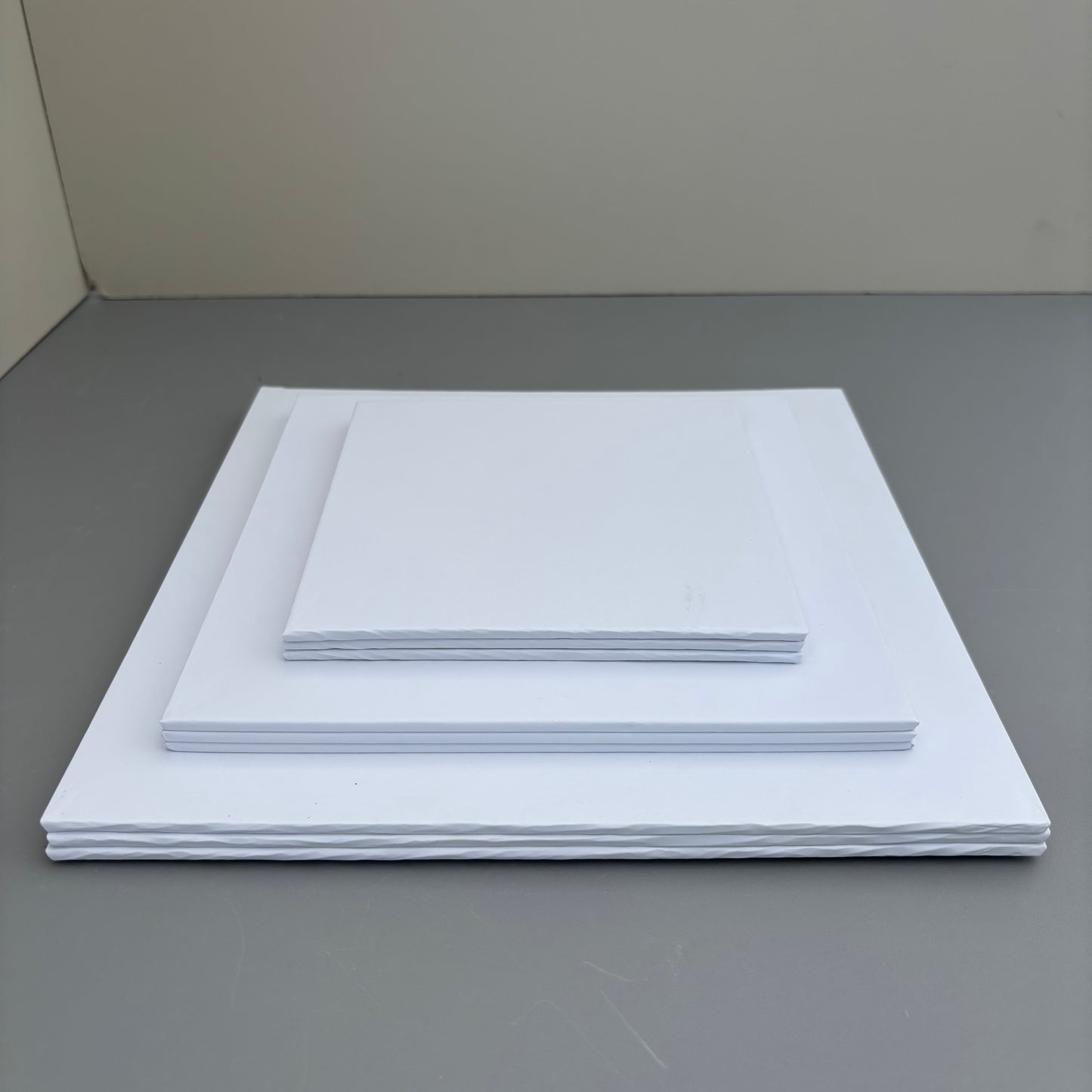 10 PCS Hard White Square Cake Boards for 4/5/6/8 Inch Cake
