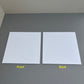 10 PCS Hard White Square Cake Boards for 4/5/6/8 Inch Cake