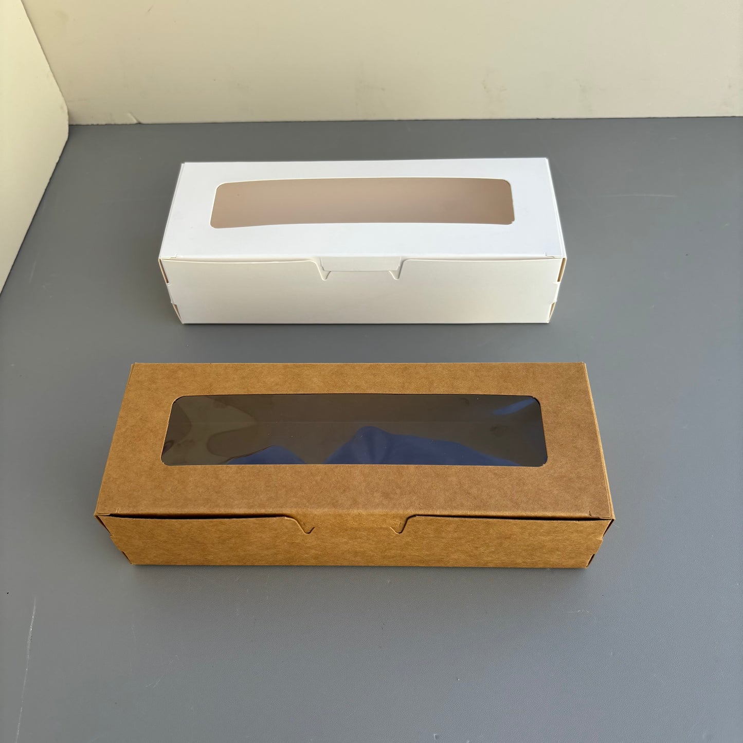 50PCS the Bulk Puff Pastry Box with window