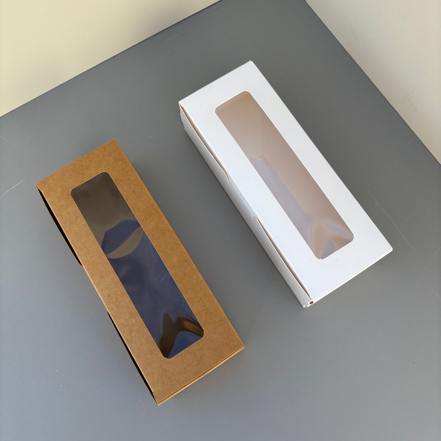 50PCS the Bulk Puff Pastry Box with window