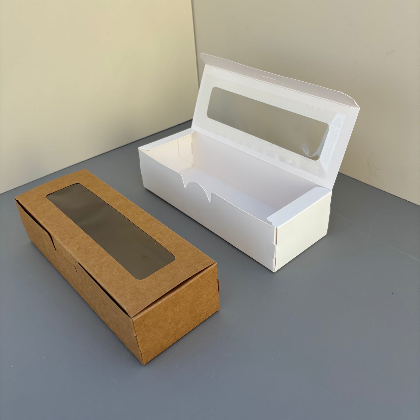 50PCS the Bulk Puff Pastry Box with window