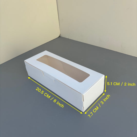 50PCS the Bulk Puff Pastry Box with window