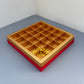 10PCS Luxury Red Valentine's Day 25-cells Chocolate Gift Box