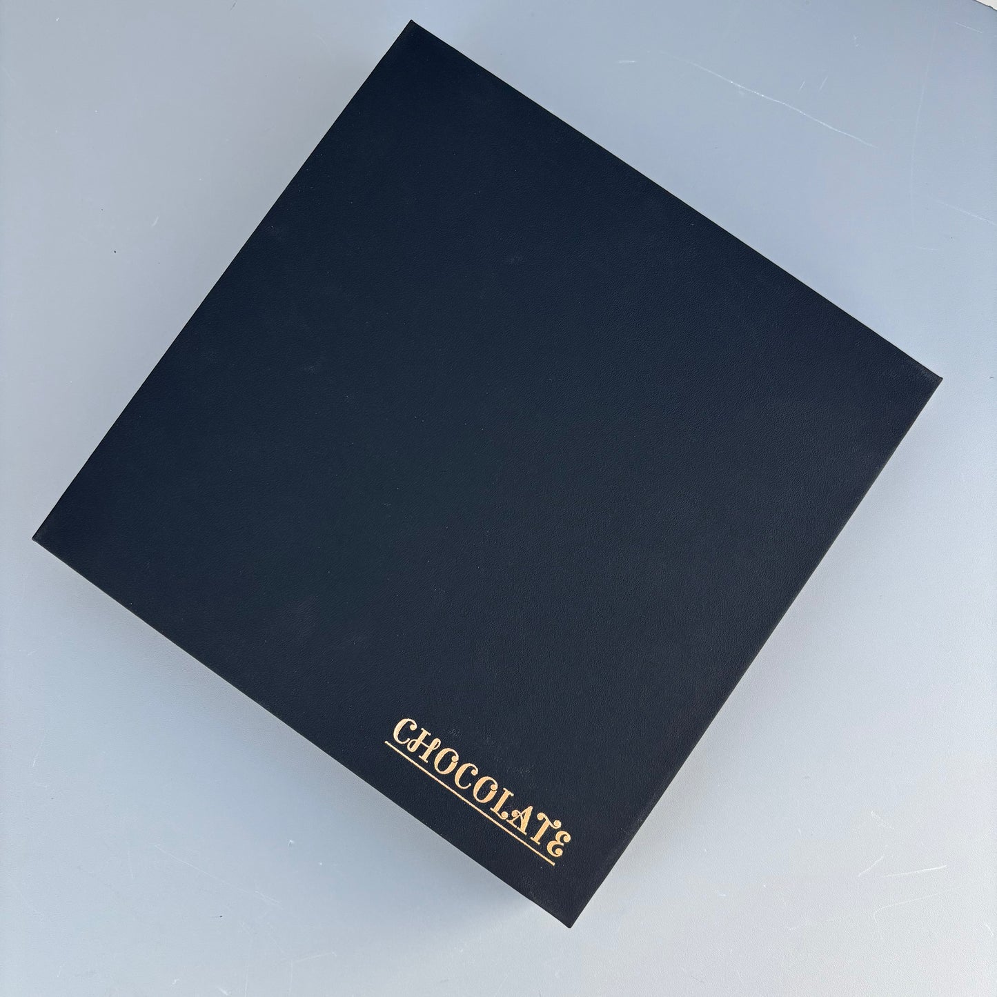 10PCS Luxury Black Valentine's Day 25-cells Chocolate Gift Box
