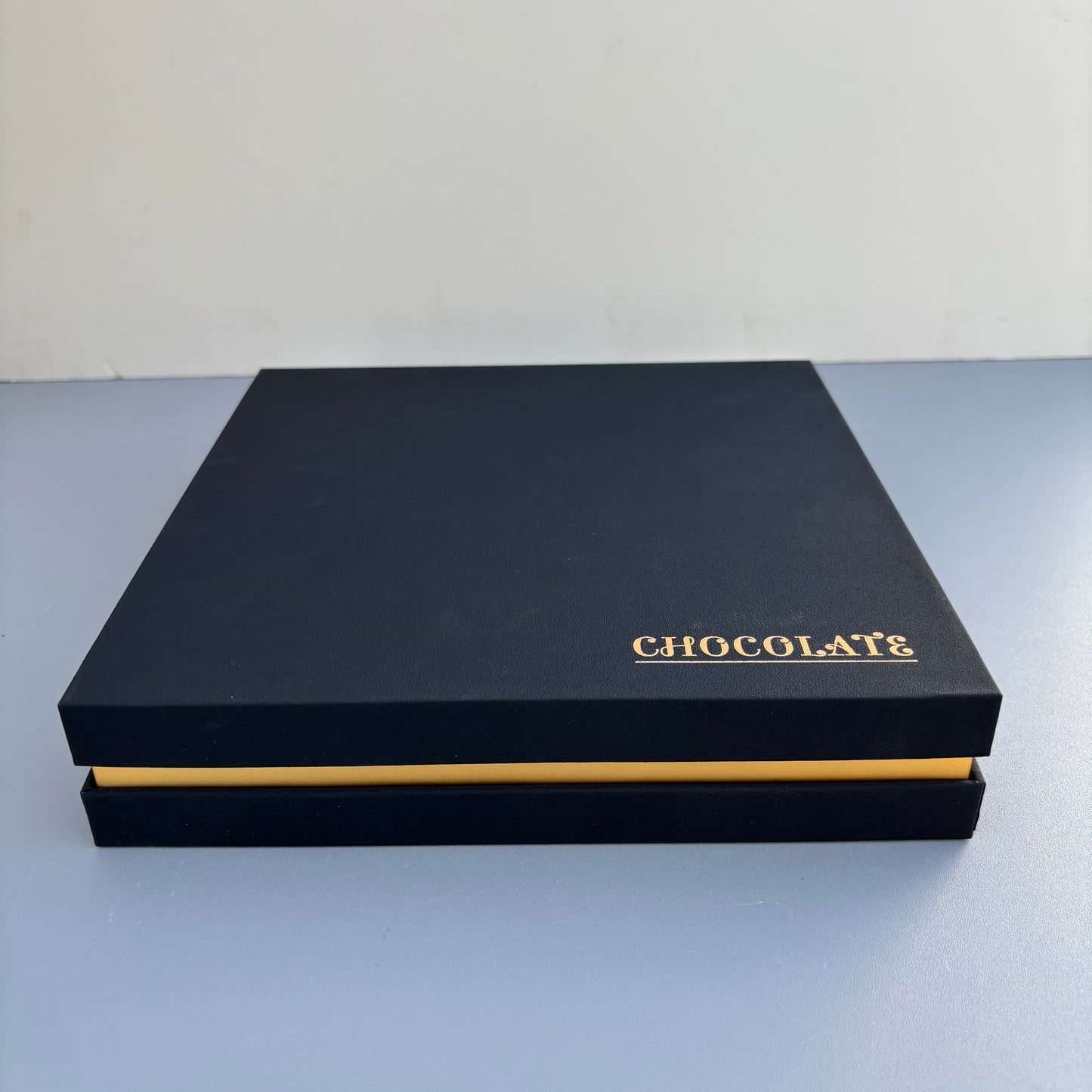 10PCS Luxury Black Valentine's Day 25-cells Chocolate Gift Box