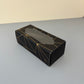 20PCS Small Black Gold Stamping Paper Drawer Box for Macaron