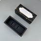 20PCS Small Black Gold Stamping Paper Drawer Box for Macaron