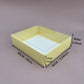 20PCS macaron & strawberries paper base box with clear lid
