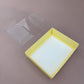 20PCS macaron & strawberries paper base box with clear lid
