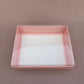 20PCS macaron & strawberries paper base box with clear lid