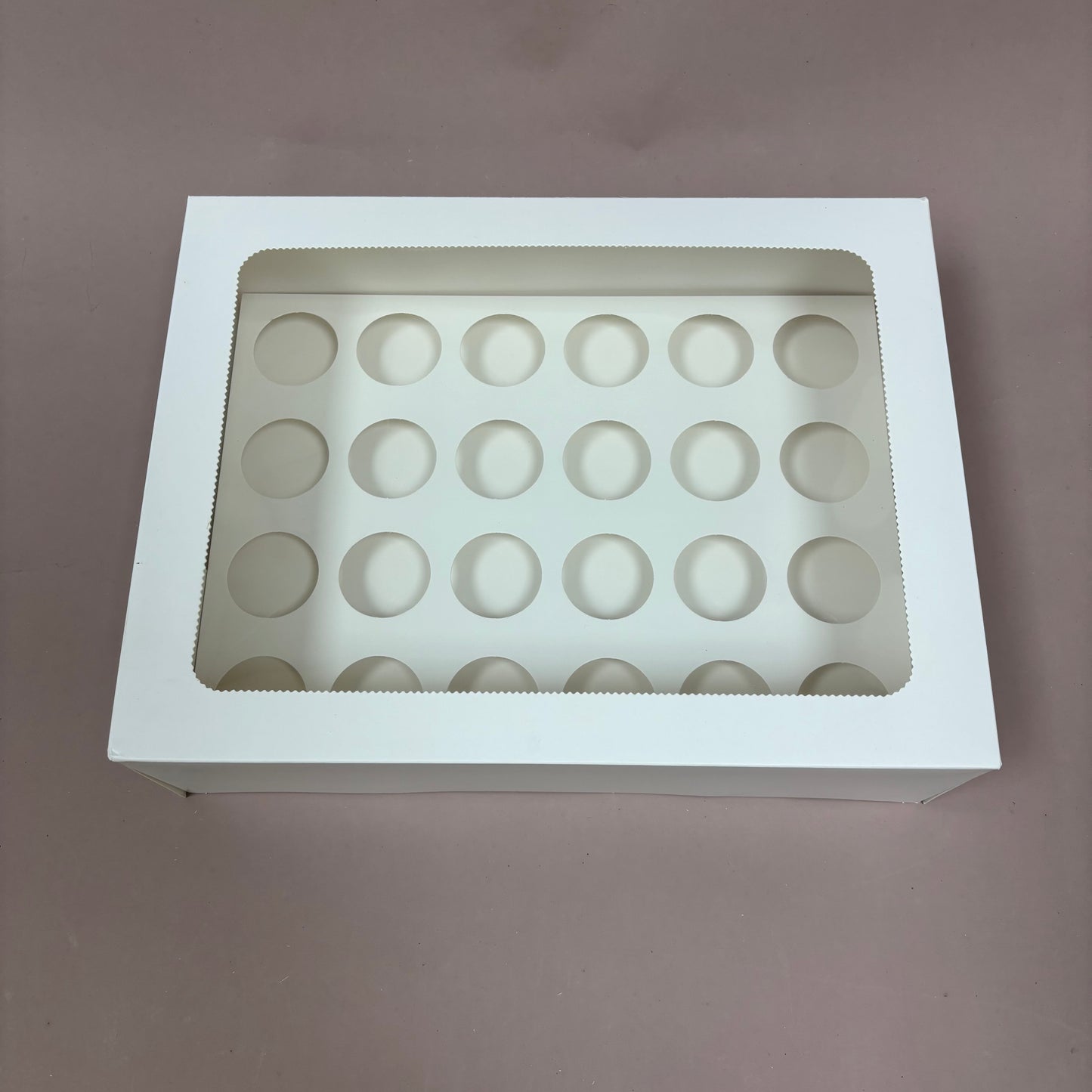 20 Boxes 24-cavities Mini Cupcake POP-UP Box