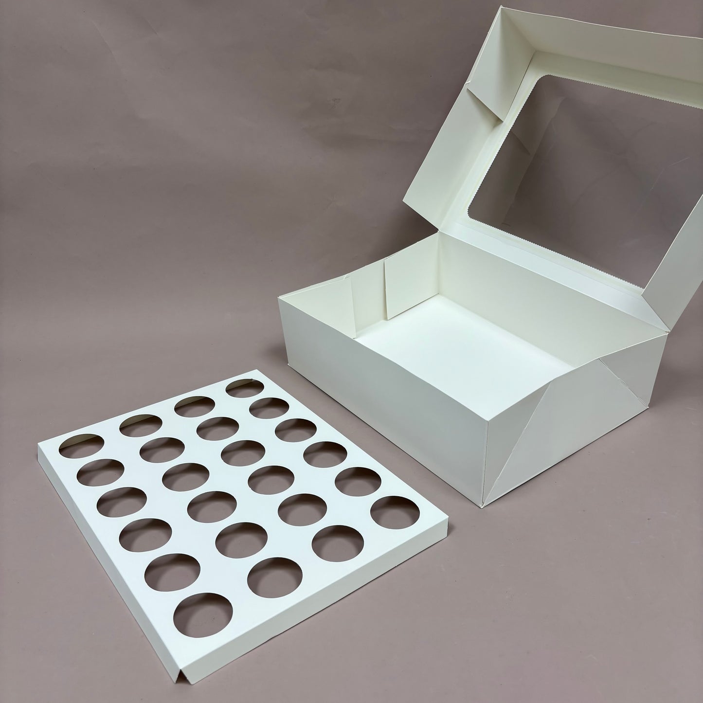 20 Boxes 24-cavities Mini Cupcake POP-UP Box