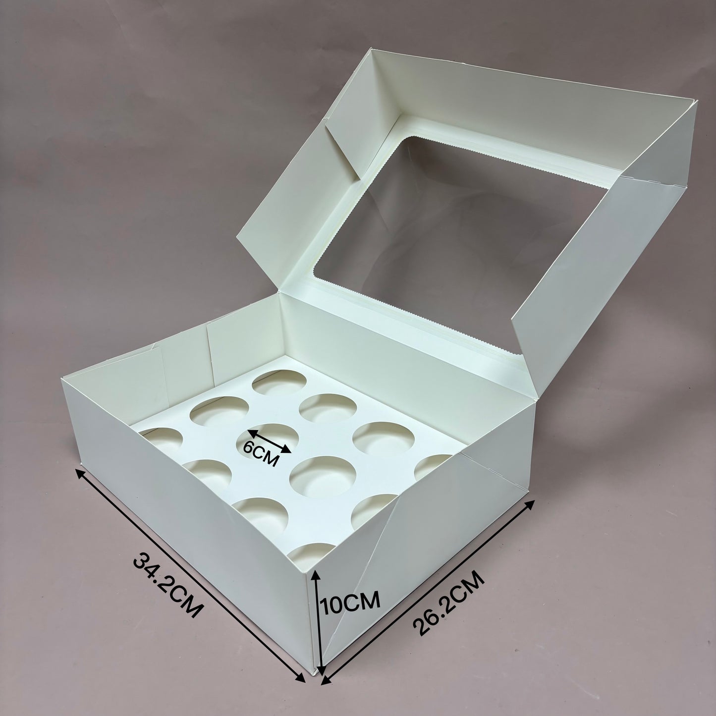 20 Boxes 12-cavities Mini Cupcake POP-UP Box