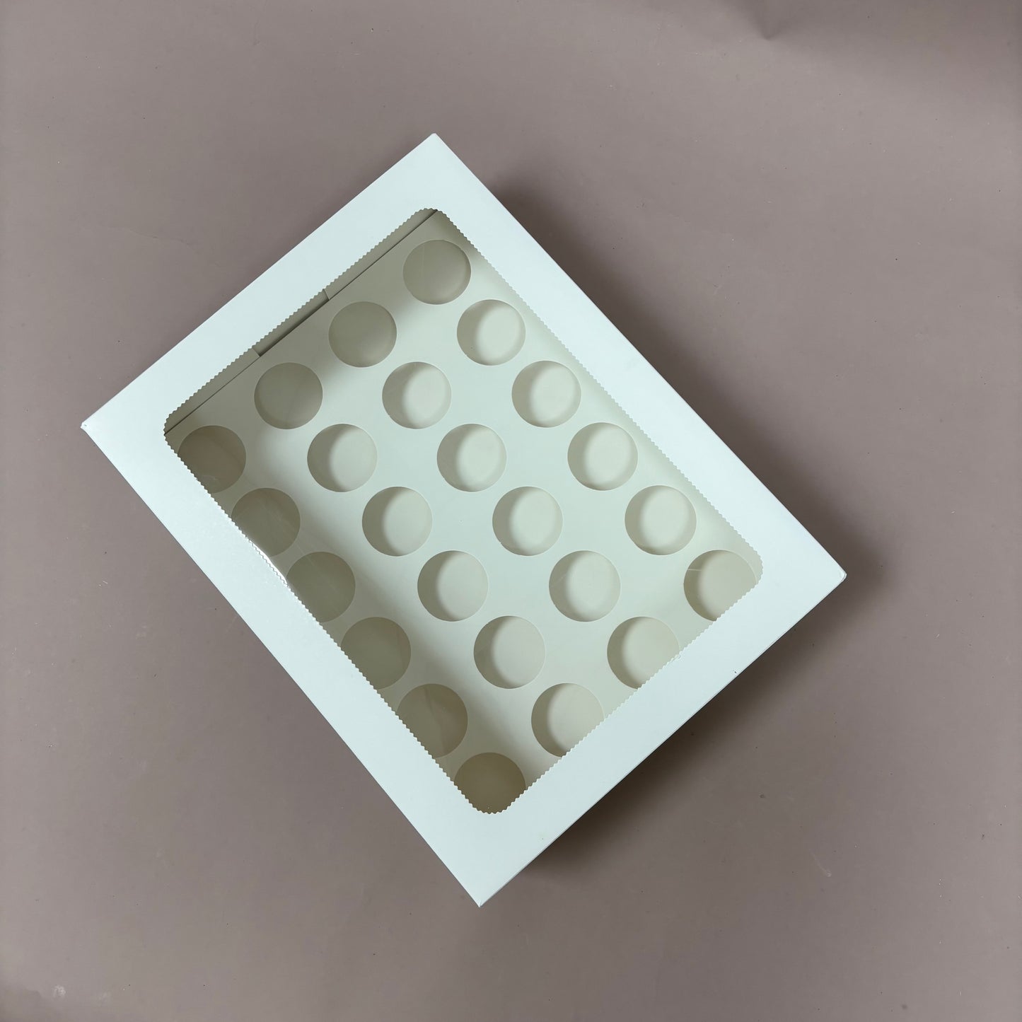20 Boxes 24-cavities Mini Cupcake POP-UP Box