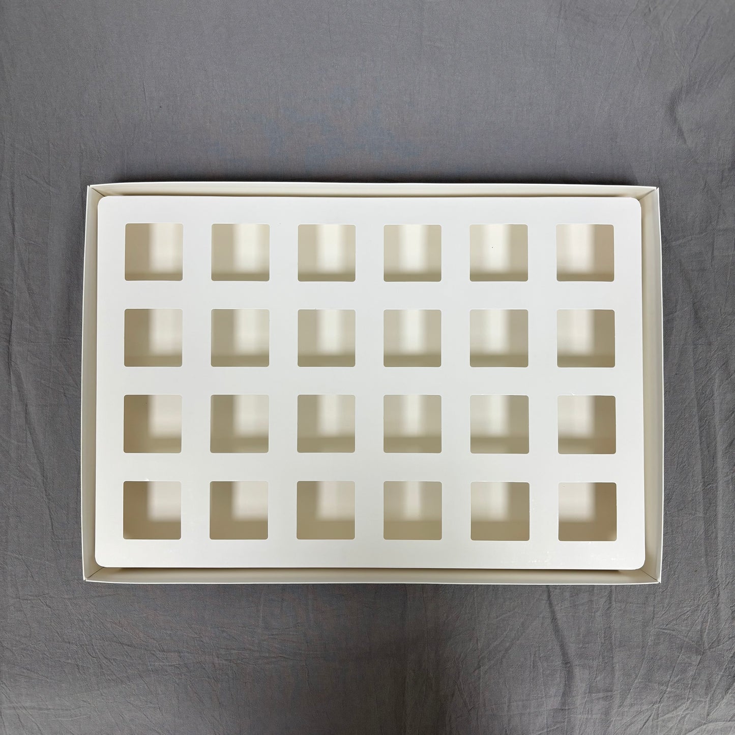 10 Boxes 24-count 5OZ shooter square dessert cup box
