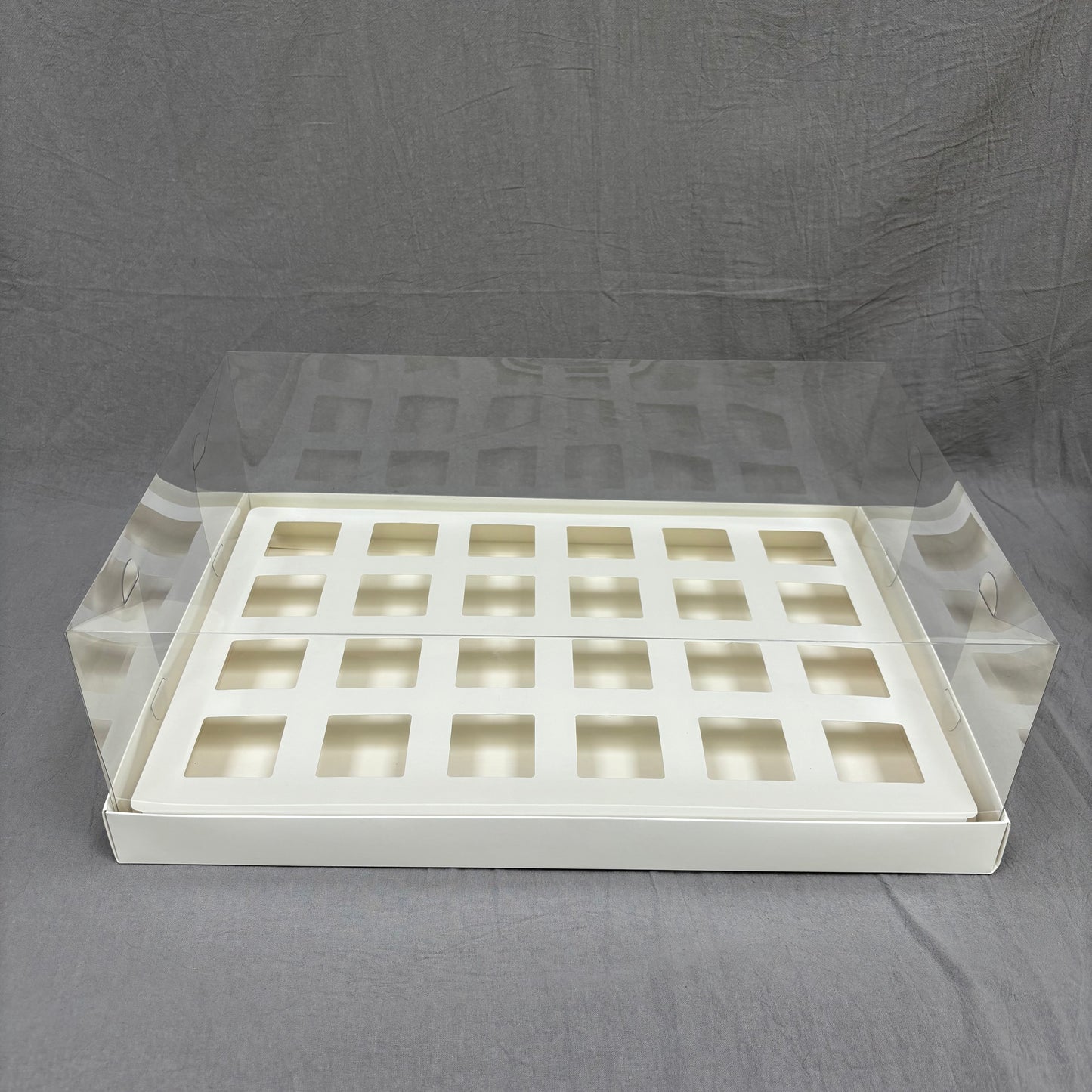 10 Boxes 24-count 5OZ shooter square dessert cup box
