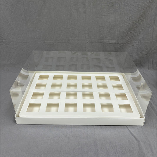 10 Boxes 24-count 5OZ shooter square dessert cup box