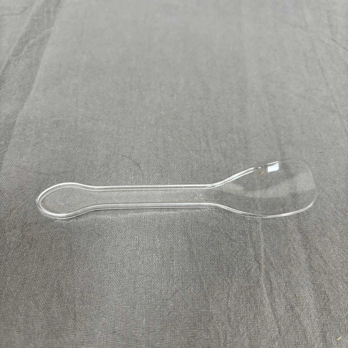 100PCS 5OZ Clear Acrylic Square Shooter Cup with Clear Spoon