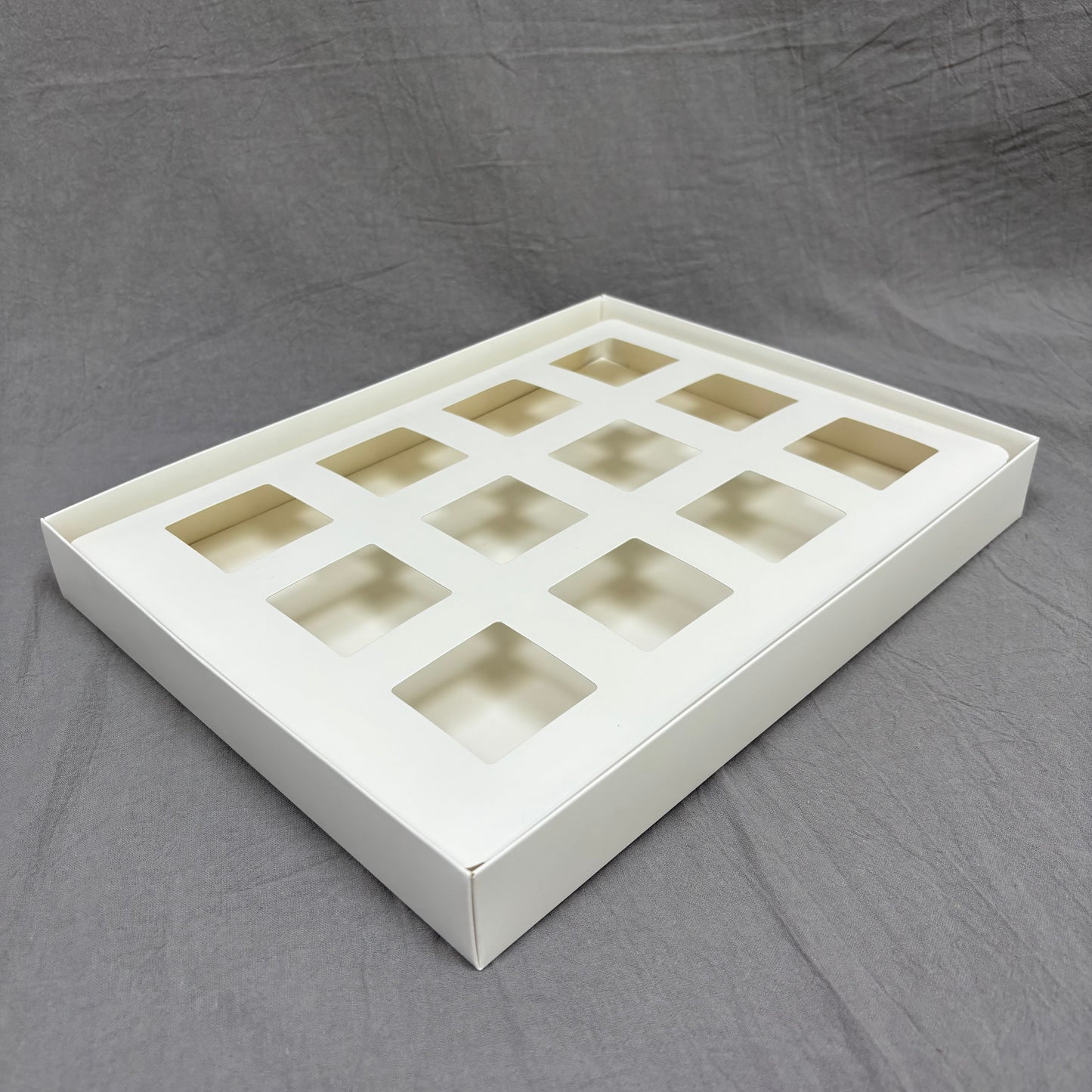 10 Boxes 12-count 5OZ Shooter Square Dessert Cup Box