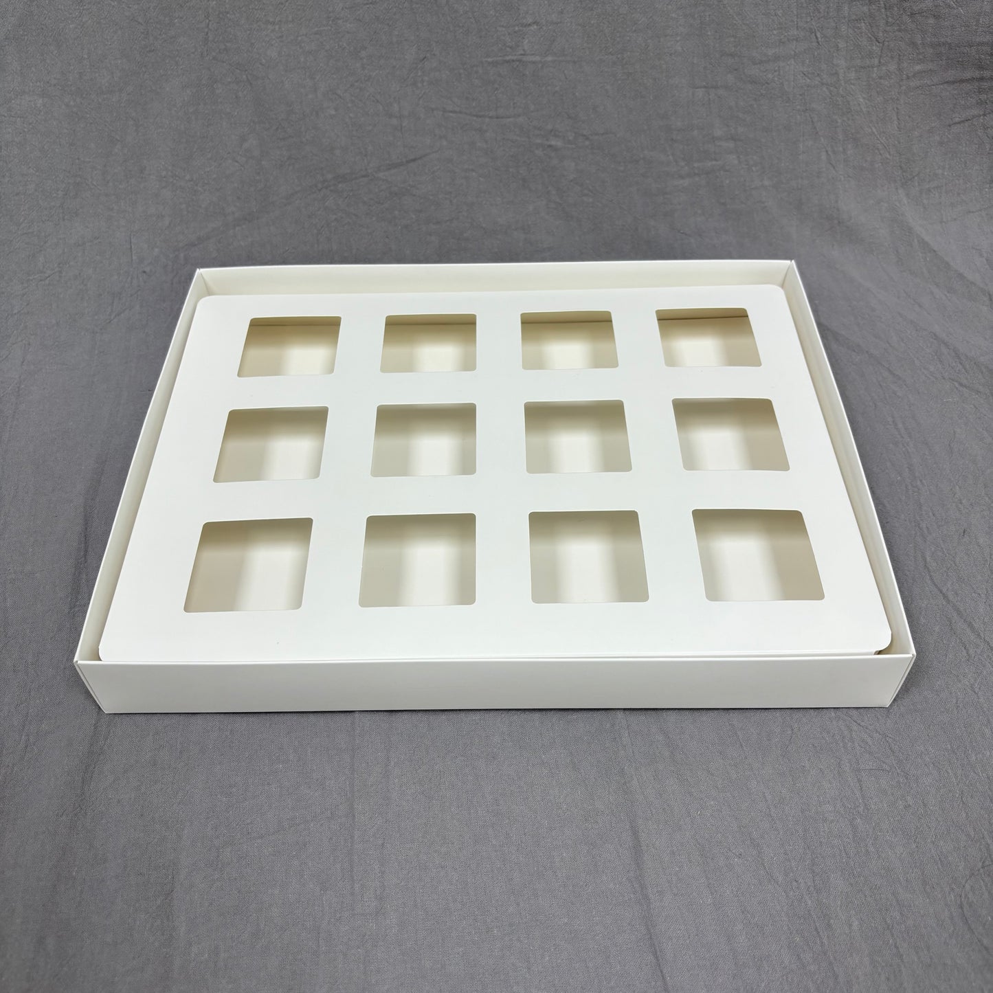 10 Boxes 12-count 5OZ Shooter Square Dessert Cup Box