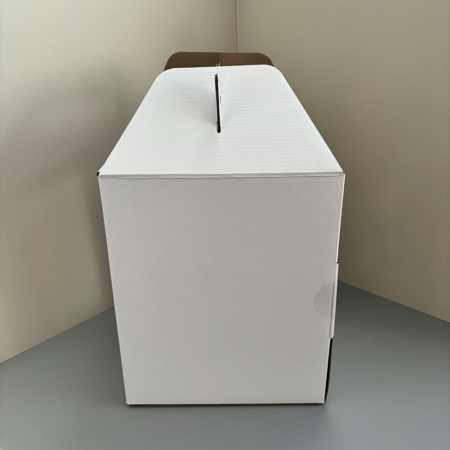 6 pcs 10in/12in white tall cake box with window