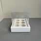 10 boxes 6-count 3OZ round shooter box with clear lid
