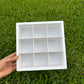10 boxes 9-compartments white Christmas cookies box