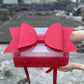 5 boxes Valentine's Day red gift box with bow tie
