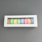 50PCS white macaron drawer box - small