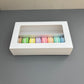 50PCS white macaron drawer box - big