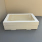 10PCS white paper card box with window for charcuterie