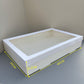 10PCS white paper card box with window for charcuterie