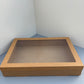 10PCS kraft paper card box with window for charcuterie