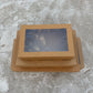 10PCS kraft paper card box with window for charcuterie