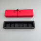 50PCS 6-chocolate box with red sleeve