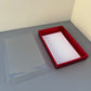 10PCS strawberry & cookies & chocolate paper base box with clear lid