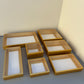 10PCS strawberry & cookies & chocolate gold paper base box with clear lid
