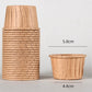 50 pcs 30ml/60ml/80ml Food Grade & Grease-Proof Baking Cups Paper Muffin Cups