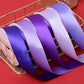Purple Series Double Face Satin Ribbon