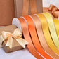 Yellow & Orange Series Double Face Satin Ribbon